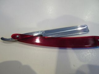 SHUMATE TOLEDO SHAVE READY RED TRANSLUCENT SCALES 3