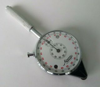 Vintage Minerva Opisometer Curvimeter Swiss Made Drafting Scale Tool - Minty