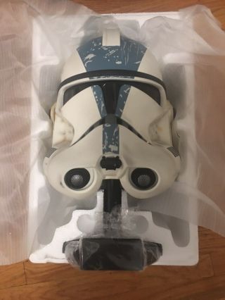Start Wars Master Replicas 501st Legion Trooper Helmet Revenge Of The Sith