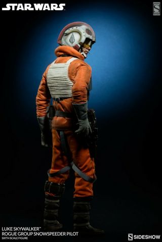 Star Wars Luke Skywalker Rogue Group Snowspeeder Pilot 1/6 Scale by Sideshow 4
