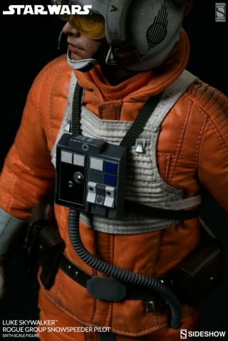 Star Wars Luke Skywalker Rogue Group Snowspeeder Pilot 1/6 Scale by Sideshow 6