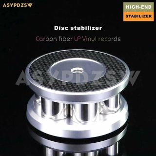 Stb Msx Carbon Fiber Lp Vinyl Turntables Metal Disc Stabilizer/hifi Weight Clamp