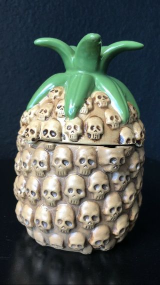 Munktiki Voodoo Pineapple Skull Tiki Mug Three Dots And A Dash 3