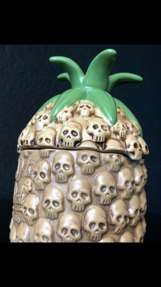 Munktiki Voodoo Pineapple Skull Tiki Mug Three Dots And A Dash 4