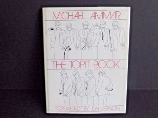Michael Ammar The Topit Book,  1983 1st Edition,  Cards Coin Magic