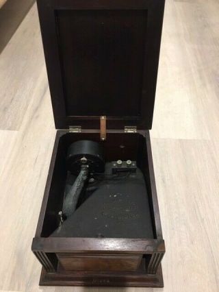 Rare 1926 S.  G Brown Ltd Cabinet Type Loud Speaker - Antique,  London.  W.  3.