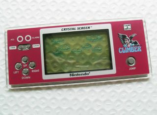1986 Retro Nintendo Game & Watch Crystal Screen Climber Dr - 802