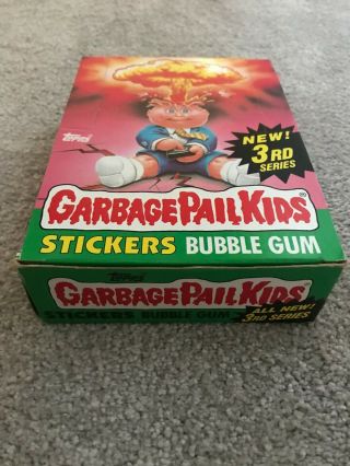 One Box Each - 1986 Topps Garbage Pail Kids Series 3 and Series 4 6