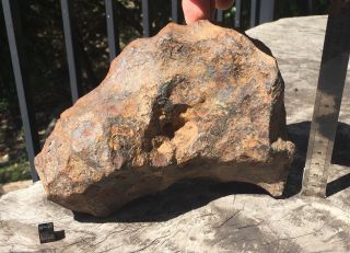 Meteorite,  Iron IAB - MG: 5861g sculpted Odessa from Texas 5