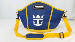Royal Caribbean Insulated Cooler Cruise Line Beverage Tote Bag W/ Opener