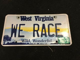 2017 West Virginia License Plate Tag