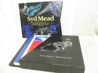 Syd Mead Kronolog Complete Art Set Illustration Book W/ld Gundam