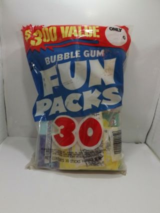 1979 Topps Fun Packs Bag.  Please View All Photos Before Bidding Rough