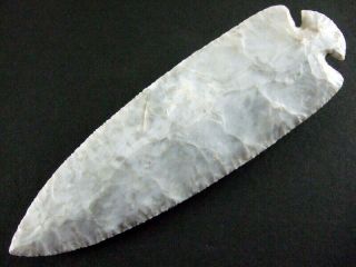 Fine Authentic 7 1/4 inch Collector Grade Ohio Dovetail Point Arrowheads 5