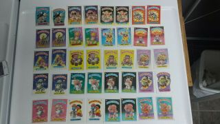 Garbage Pail Kids 1985 Series 1 Complete Set Of 82 To Canada And Usa