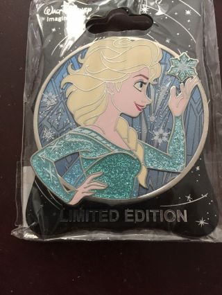 Walt Disney Imagineering WDI Heroines Profile Elsa Pin LE 250 Frozen 2