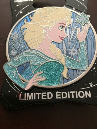 Walt Disney Imagineering WDI Heroines Profile Elsa Pin LE 250 Frozen 3