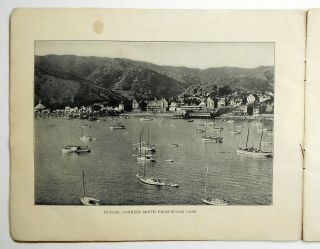 Antique 1905 Santa Catalina Island Picture Booklet Brochure 3