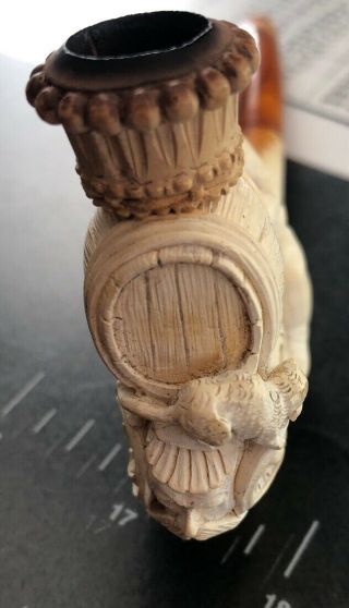 Meerschaum Pipe Gnome Tapping Beer Keg 3