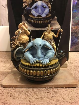 Gentle Giant Star Wars Jabba’s Palace Band Statue Max Rebo