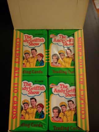 The Andy Griffith Show 1990 Series 1 Trading Card Box with 36 packs inside.  NIB 3