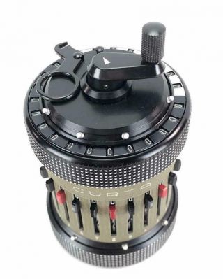 Curta Type II Mechanical Calculator With Can,  Manuals 3