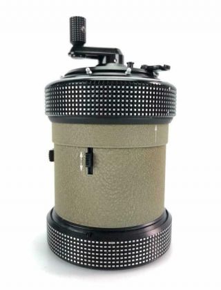 Curta Type II Mechanical Calculator With Can,  Manuals 5