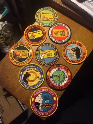 Pennsylvania Game Commission Youth Hunter Education Challenge Patches 9 Scotia