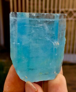 WoW 709 C.  T Top Class Damage Terminated Blue Color Aquamarine Crystal 2