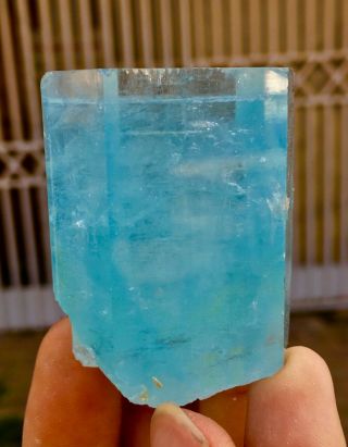 WoW 709 C.  T Top Class Damage Terminated Blue Color Aquamarine Crystal 3
