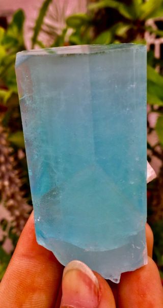WoW 738 C.  T Top Class Damage Terminated Blue Color Aquamarine Crystal 2