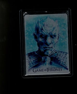 Game Of Thrones Inflexions Artifex Metal Card Af13 Night King 11/25