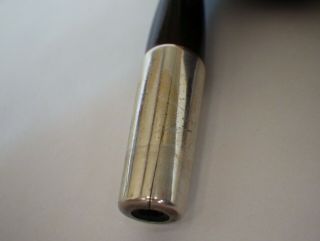 Rare classic Loewe & Co.  Silver Spigot billiard pipe in 12