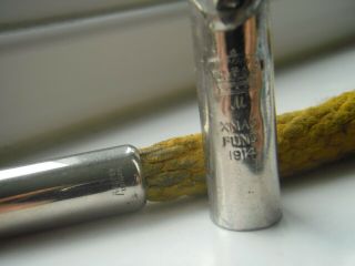 Asprey tinder lighter,  1914 Xmas fund, 2