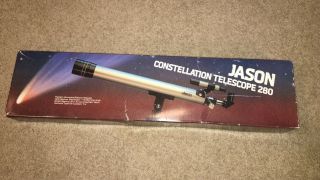 Vintage Jason 280 Power Constellation Telescope Model 311 With Booklets