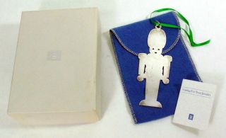 Retired James Avery Sterling Silver Christmas Tree Ornament Toy Soldier