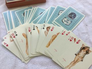 1950 ' s PIN - UP 53 Vargas Girls 52 American Beauties Playing Cards Elvgren Vargas 2