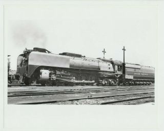 Vintage 1970s Reprint Union Pacific Railroad Photo 4 - 8 - 4 Steam Train 842 8x10