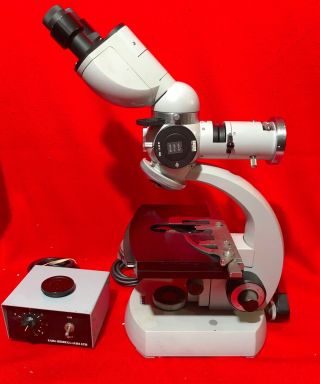 Zeiss Polarizing microscope and Objectives & Power supply 2