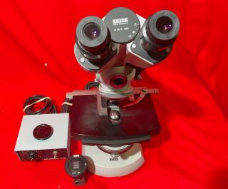 Zeiss Polarizing microscope and Objectives & Power supply 3