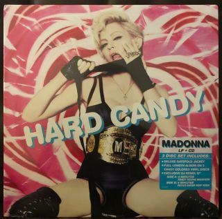 Madonna Hard Candy Vinyl 3 Color Records,  Cd Rare 1st Press Usa Ltd
