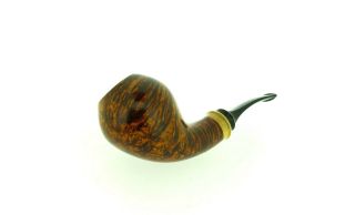 S.  BANG A BOXWOOD INSERT CHUBBY HORN PIPE UNSMOKED 4