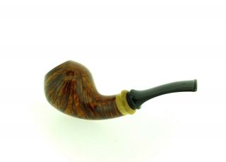 S.  BANG A BOXWOOD INSERT CHUBBY HORN PIPE UNSMOKED 6