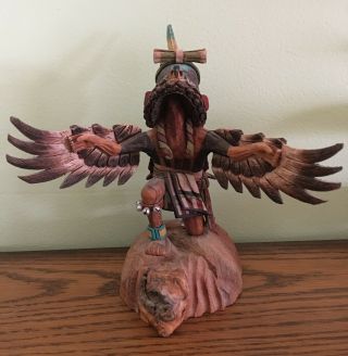 Hopi Kachina Doll " Eagle Dancer " By Nate Jacob