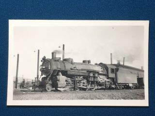 Union Pacific Railroad Engine Locomotive No.  2552 Antique Photo