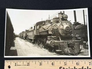 Southern Pacific Lines Railroad Locomotive No.  371 Antique Photo 4x7
