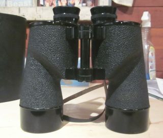 Vintage Bausch And Lomb Pre 1941 10x50 Binoculars With Case In