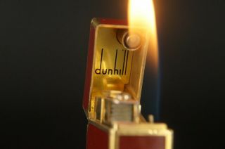 Dunhill Rollagas Lighter - Orings Vintage w/Box 865 10