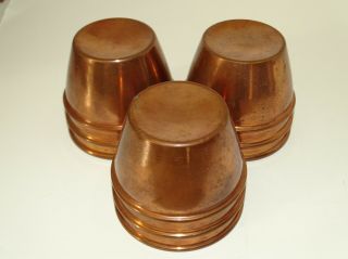 Harry Stanley Vernon Copper Cups And Balls Set Scarce