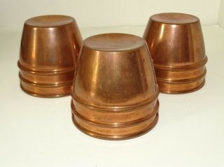 Harry Stanley Vernon Copper Cups and Balls set scarce 3